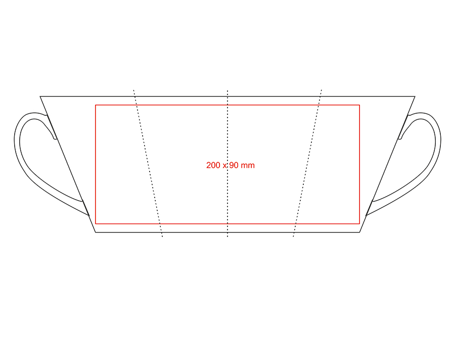 Aree di stampa standard